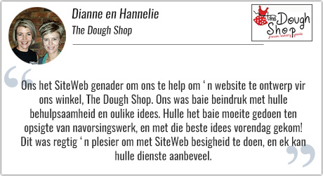 Dianne en Hannelie The Dough Shop