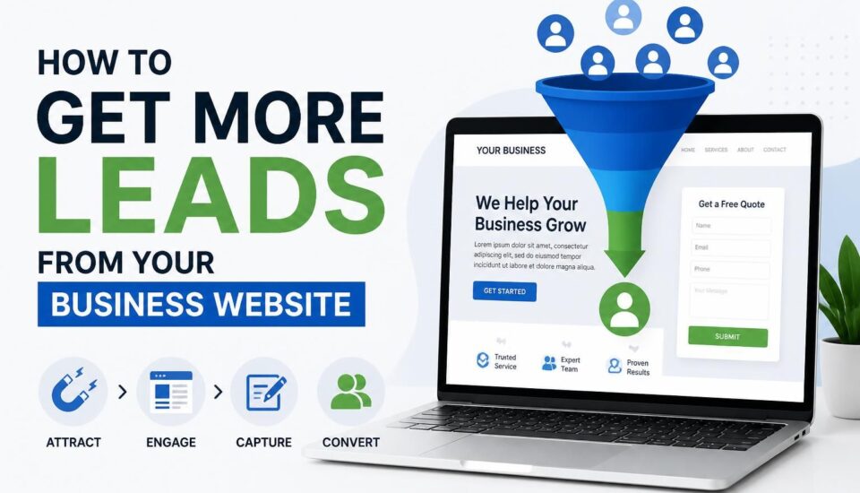 How to get more leads from your business website