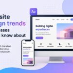 Website design trends businesses should know about