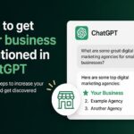 How to get your business mentioned in ChatGPT