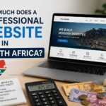 How much does a professional website cost in South Africa
