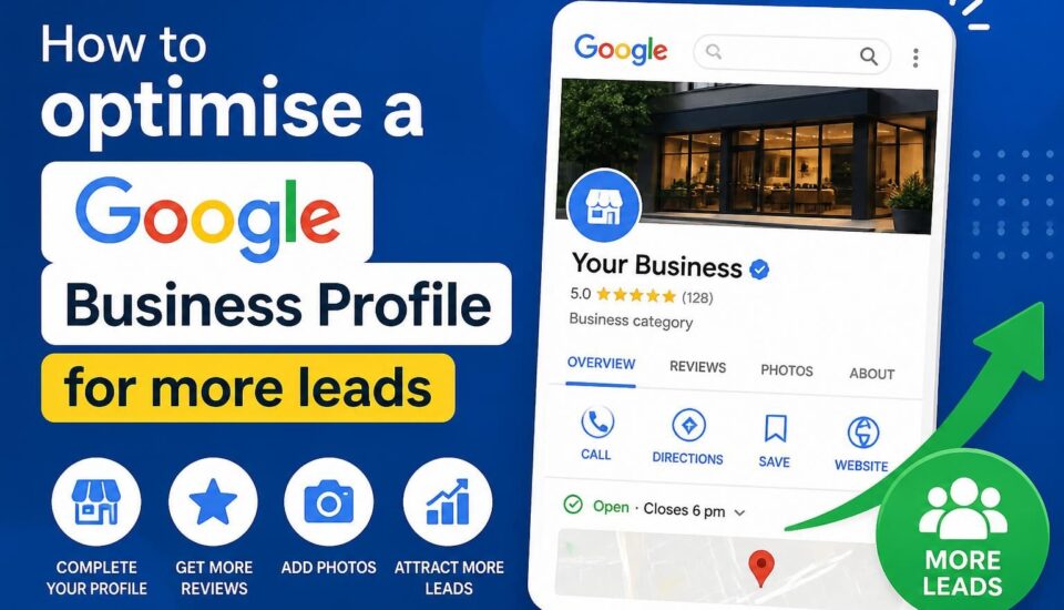 How to optimise a Google Business Profile for more leads